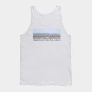 Snowy Owl - peek a boo! Tank Top